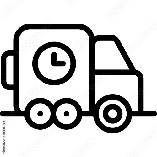 Truck clock Icon