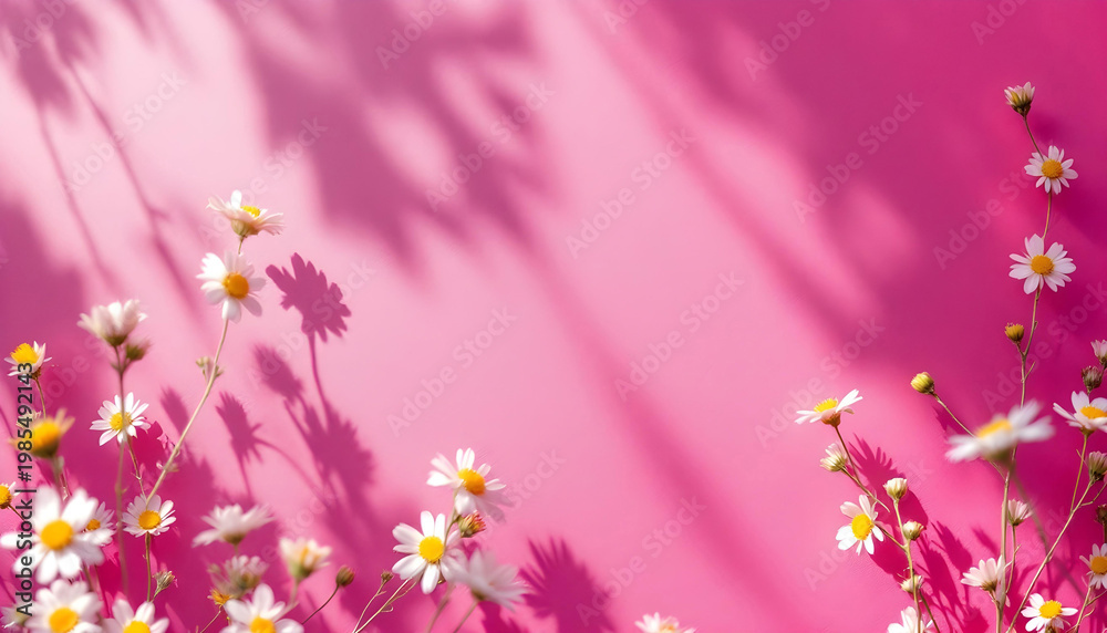 Fototapeta premium Pink paper texture background with handmade feel