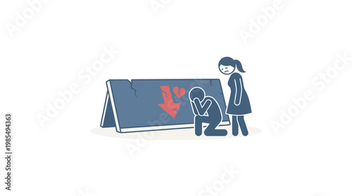 Broken Hearted Man Begging for Love