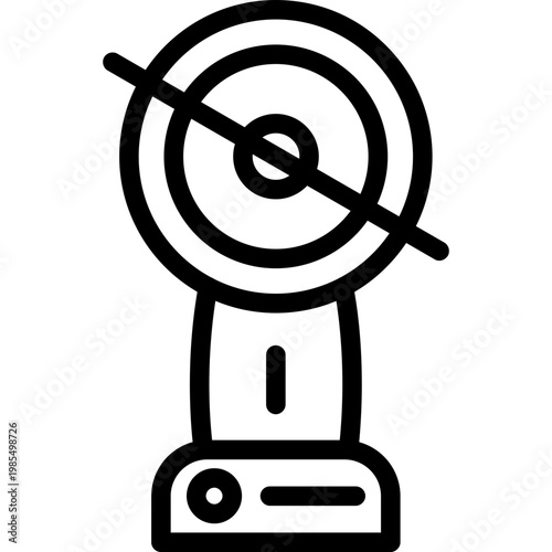 Camera web slash Icon