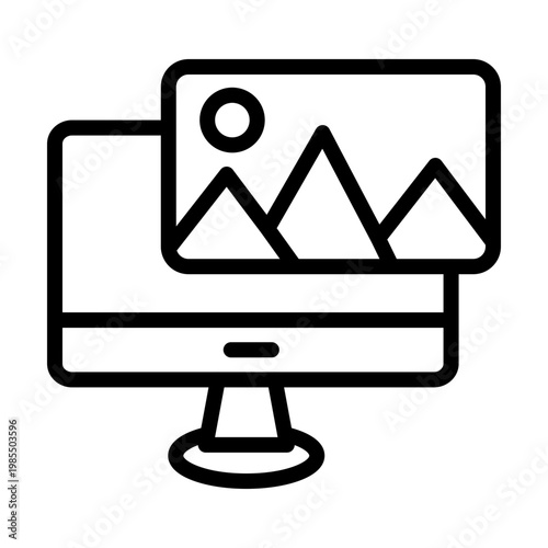 Image Editing Vector Icon