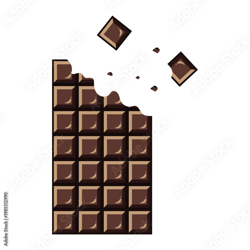 Chocolate Bar Illustration