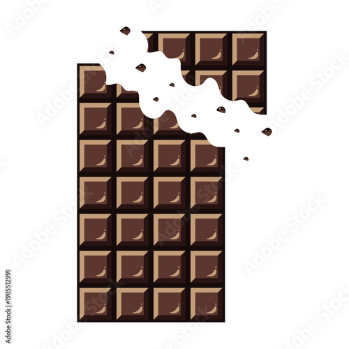 Chocolate Bar Illustration