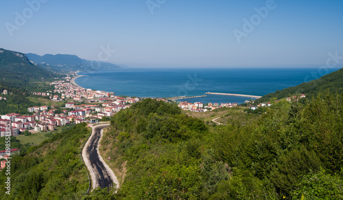 Cide is a touristy coastal town. It's located on the Black Sea coast. Kastamonu province, Türkiye