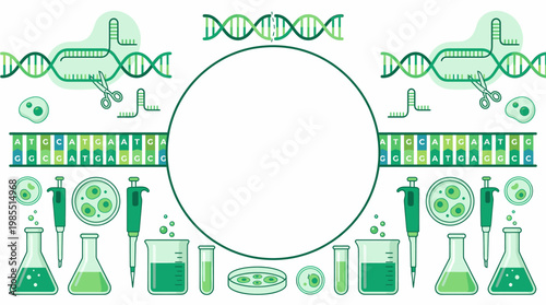 Scientific Research and Dna Sequencing Laboratory Equipment and Molecular Biology