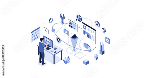 A pure white background evokes simplicity and clarity, perfect for product displays, website design, or creating a sense of calm and minimalism.