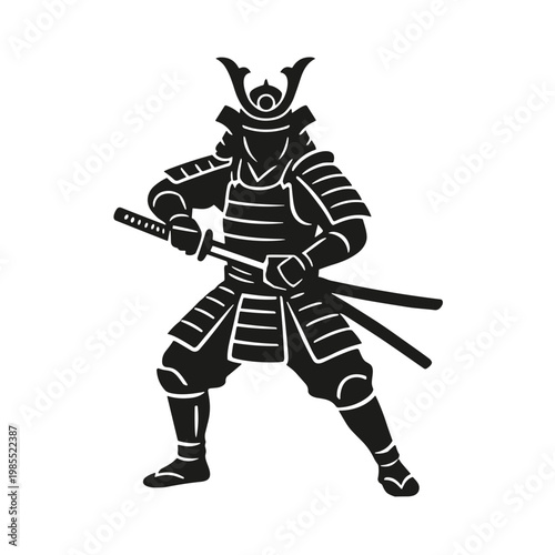 vector illustration of a warrior