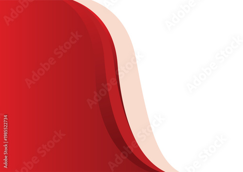 Abstract Wavy Background with Dynamic Curves and Copy Space