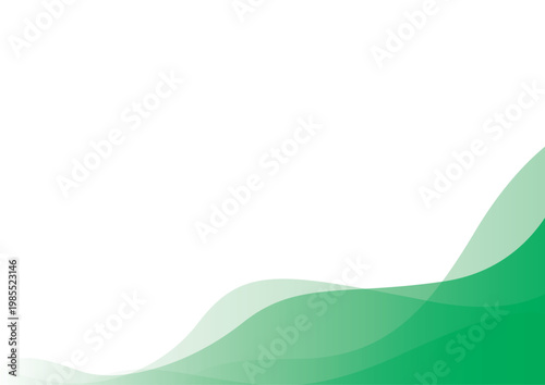 Abstract Wavy Background with Dynamic Curves and Copy Space