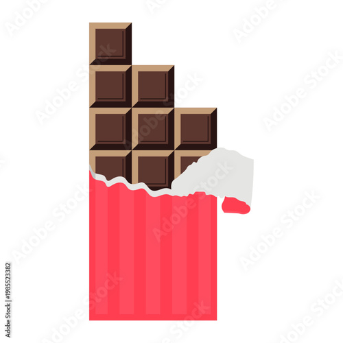 Chocolate Bar Illustration