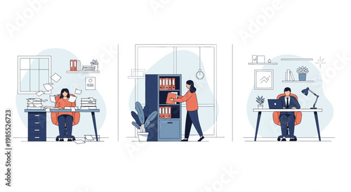 Office Work Messy To Clean Task Plan Goal Help Grow Best Fast Gain Easy Job