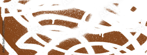 Brown texture with white graffiti lines and speckles urban art spray paint street art paint effect graffiti speckles scribbles background abstract distressed scribble artistic energetic
