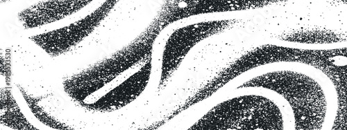 Abstract black and white spray paint texture with random lines street art brush stroke hand drawn graffiti background abstract splatter distressed backdrop stylized artistic creative