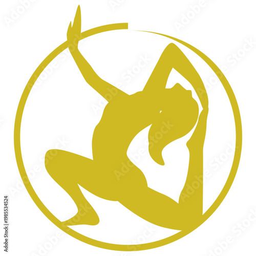 Yoga logo template