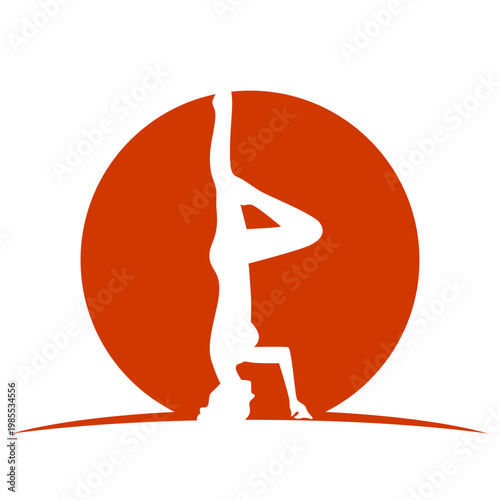 Yoga logo template
