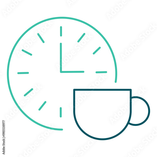 Office break time clock