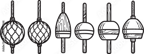 Sketch of various bicycle designs from different angles Vector