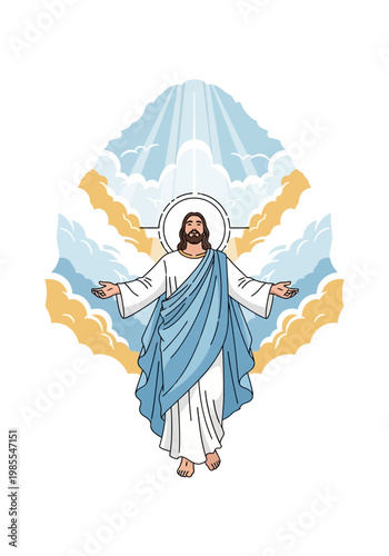 Jesus Christ in Heavenly Glory.