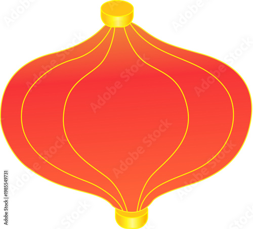 Chinese red lantern