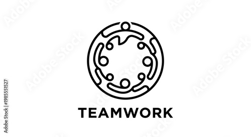 Clean circular logo representing teamwork, collaboration, and company culture.
