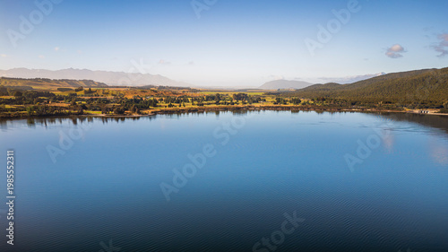 Slika na platnu Te Anau Aerial Landscape, New Zealand