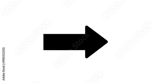Free Download Black Arrow Symbol Pointing Right Direction. - GFXLoad