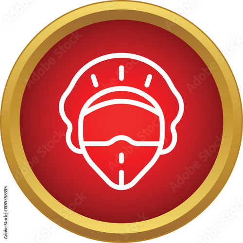 Medical person wearing personal protective equipment for health and safety