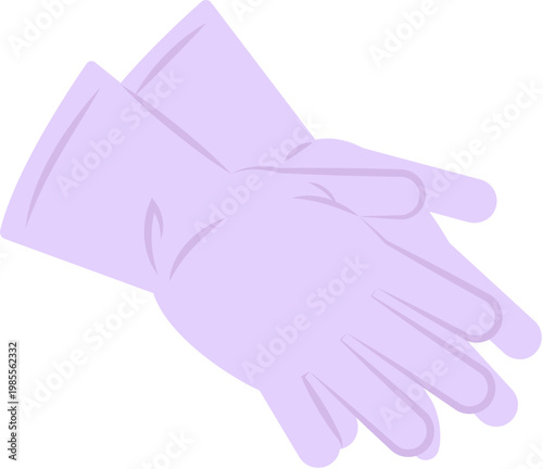 Anti-virus items latex gloves