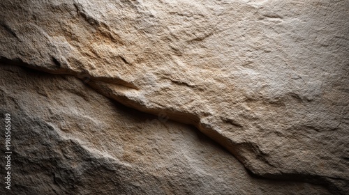 Textured Surface of Natural Rocks Displaying Earthy Tones, Shadows, and Intricate Patterns in Warm Lighting, Perfect for Backgrounds and Nature Themes
