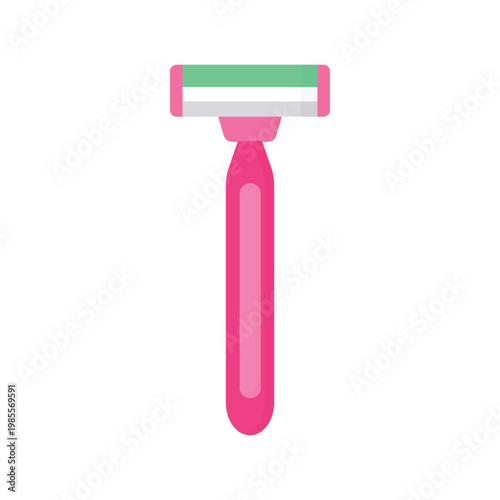 Razor vector illustration on a white background