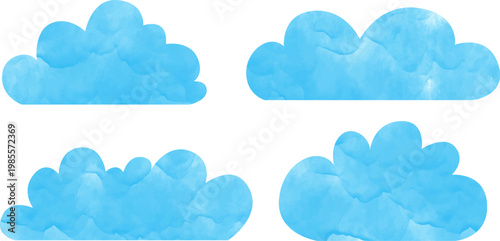 blue sky with clouds