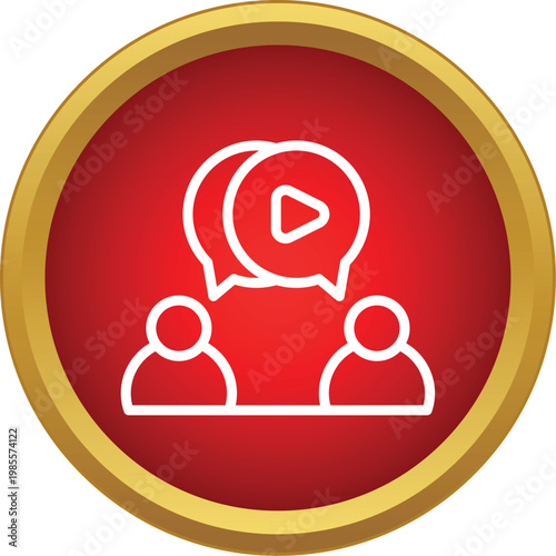 People engaging in video conference discussions and sharing digital content