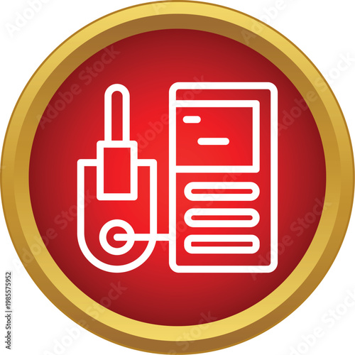 Blood glucose meter connecting to a test strip for diabetes monitoring