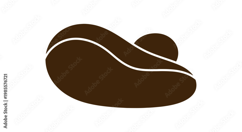 Obraz premium Chocolate Truffle with White Icing Design.