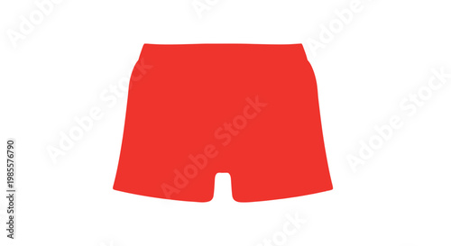 Red Shorts for Summer Wear Clothing.
