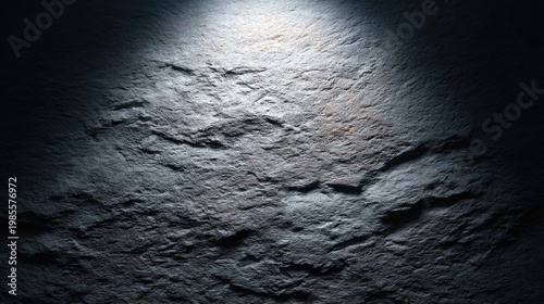 Textured Wall Surface with Soft Light Highlighting Unique Natural Patterns and Shadows Ideal for Backgrounds and Artistic Projects