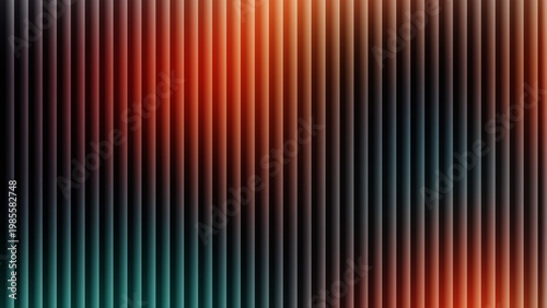 Abstract digital light streaks in a vibrant gradient background illustration