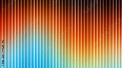 Vibrant spectrum of light rays creating a mesmerizing gradient effect illustration