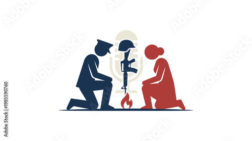 Memorial Day Unity Remembering Fallen Heroes