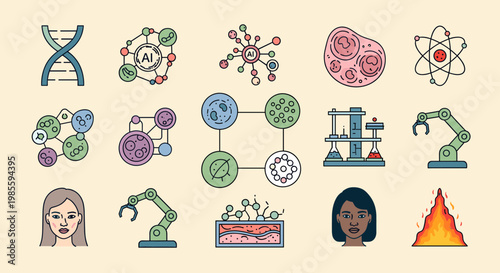 This illustration conveys concepts of thought, connection, and ideas.  Ideal for articles, websites, or social media posts related to communication, p