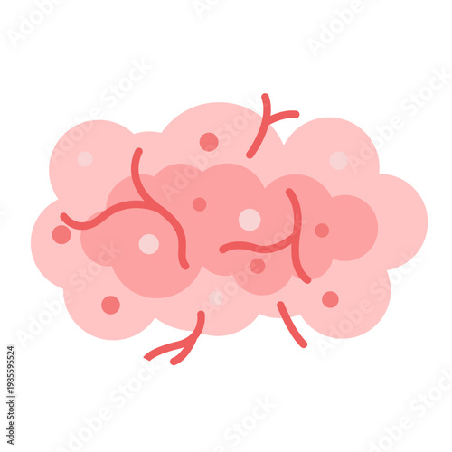 cancer tumor cell developing concept