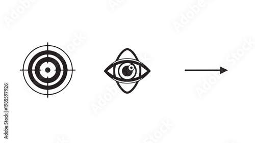 Transformation of Target into Mystical Eye Symbol
