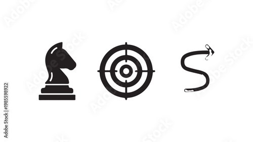 Strategic icons for planning and targeting