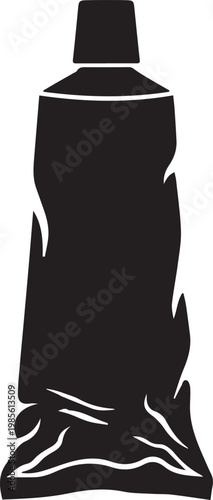 Squeeze Tube Silhouettes for Cosmetic and Medical Packaging