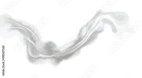 Abstract soft smoke or cloud trail