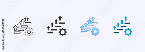 Improvement Icon Set Multistyle Various Collection Element For Design
