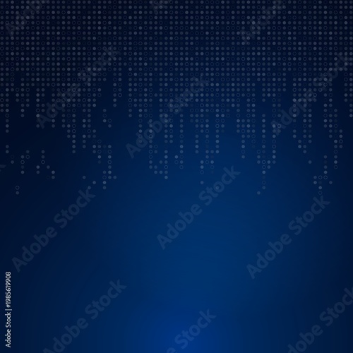 Abstract Digital Rain Background