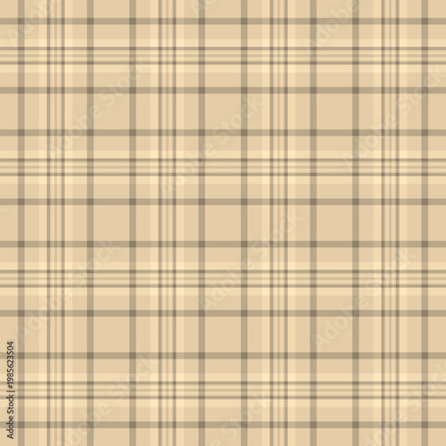 Minimalist background vector tartan, horizontal check plaid texture. Minimal pattern textile fabric seamless in light and pastel colors.