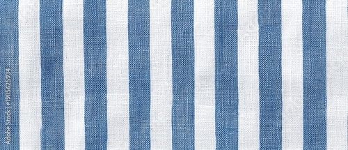 Blue And White Vertical Stripes Texture Fabric Pattern Abstract Background