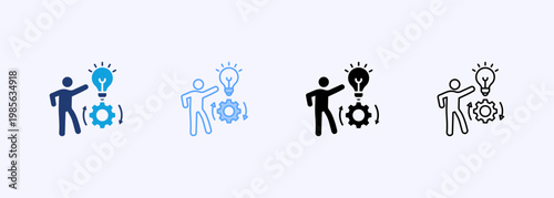 Innovation Icon Set Multistyle Various Collection Element For Design